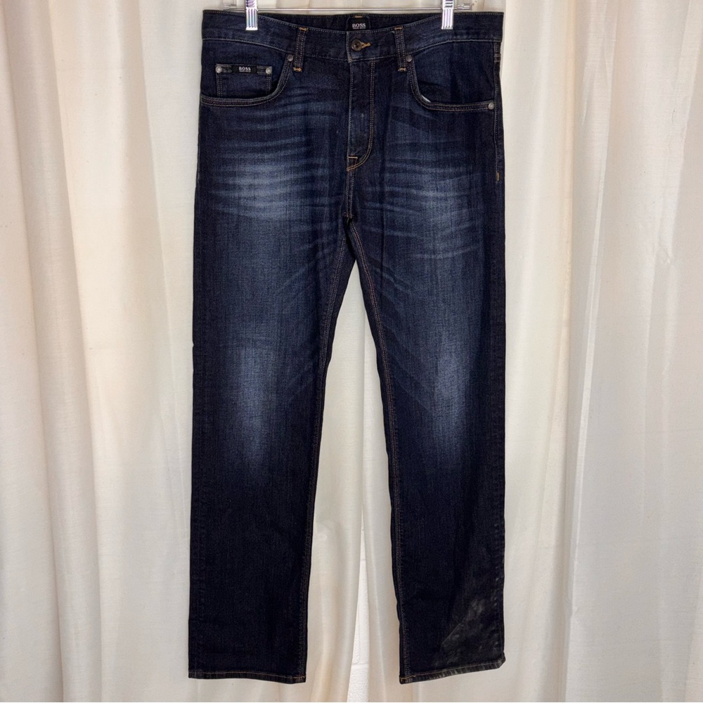 Hugo Boss Stretch Straight Leg Jeans